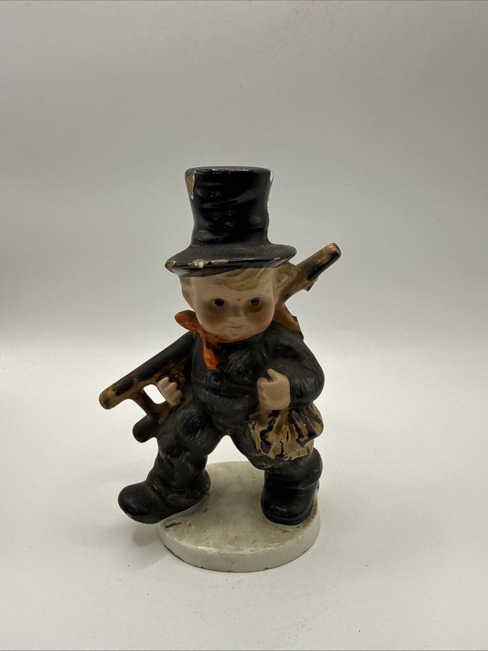 Goebel Hummel Figurine Chimney Sweep With Ladder W. Germany *